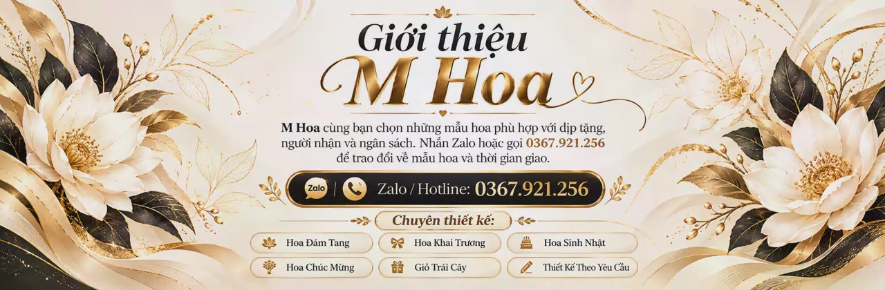 Ảnh bìa Shop hoa tươi Xã Vĩnh Trạch An Giang - Gửi sự quan tâm qua từng món hoa